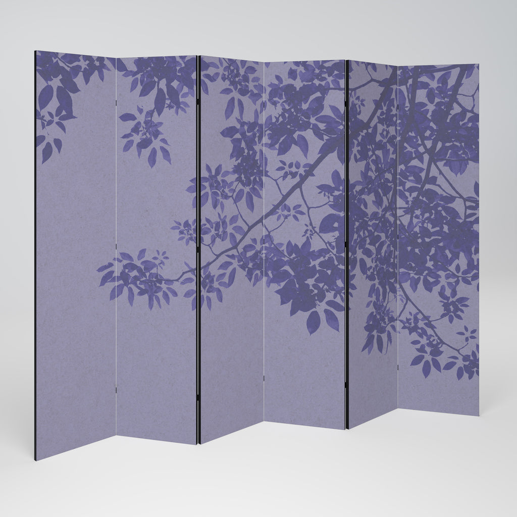 ELEGANT LEAFY VEIL 6-Panel Room Divider