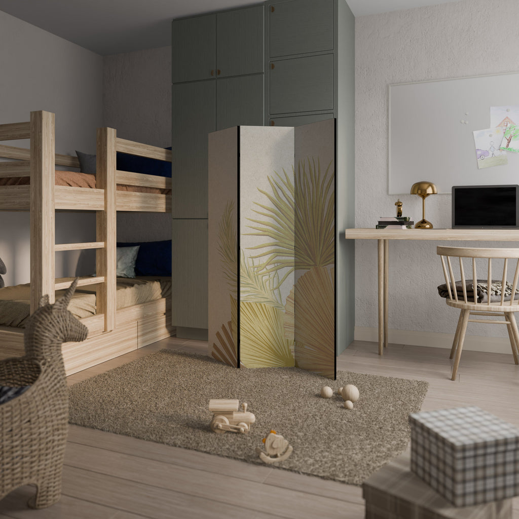 Paravent décoratif à 3 panneaux « ÉPIDÉMIE TROPICALE »