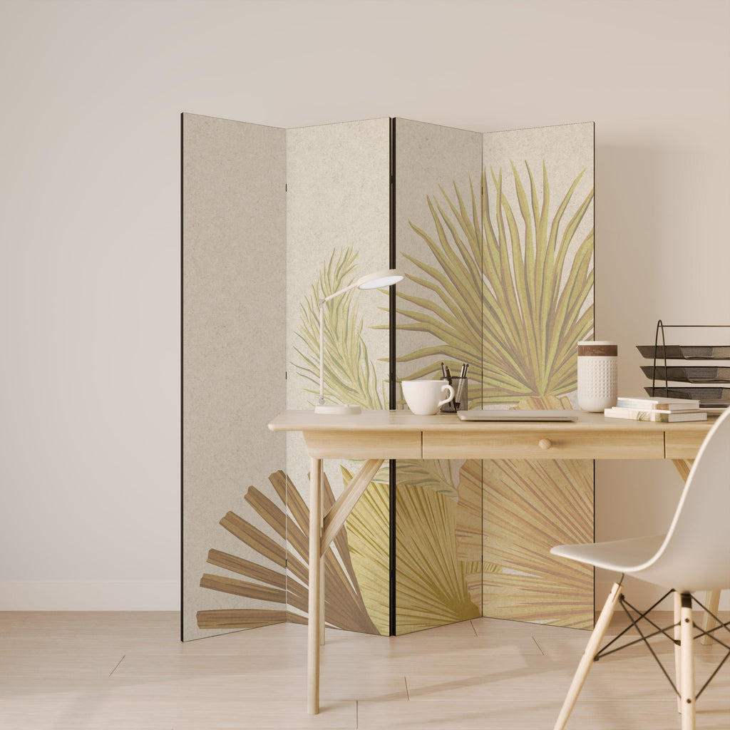 Paravent décoratif à 4 panneaux « ÉPIDÉMIE TROPICALE »