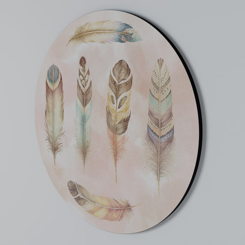 THE DELIQUESCE Round Wall Art