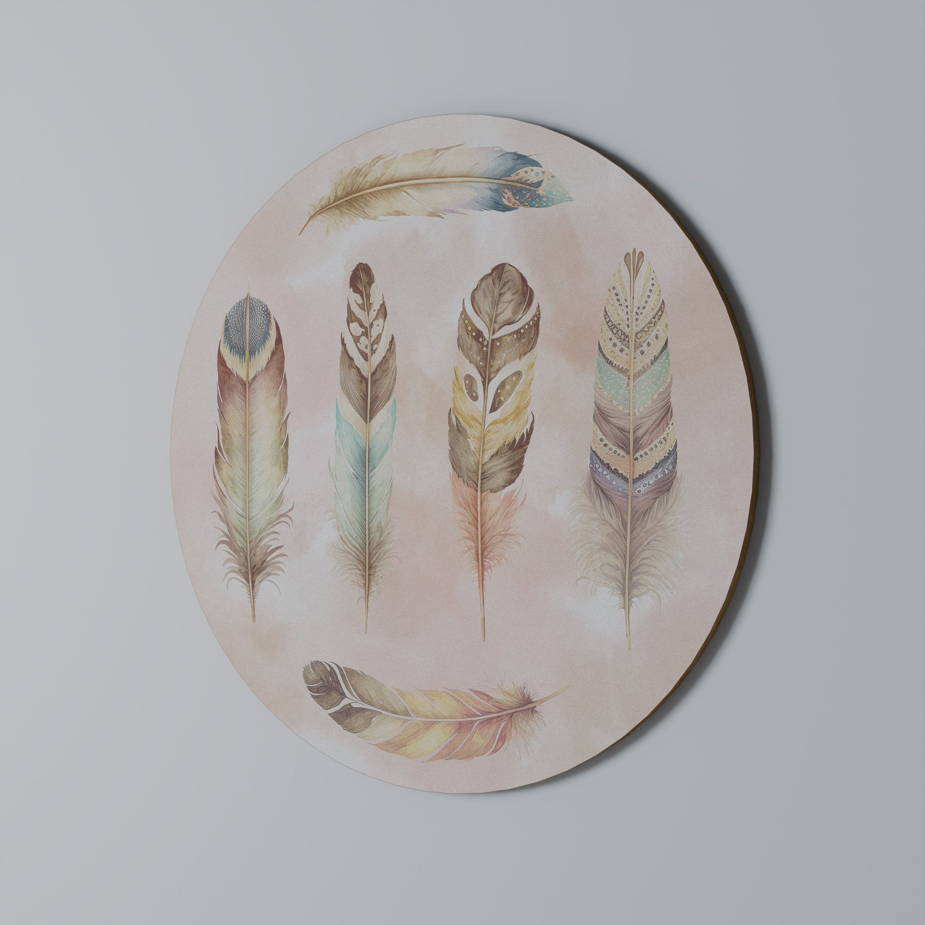 L'art mural rond DELIQUESCE