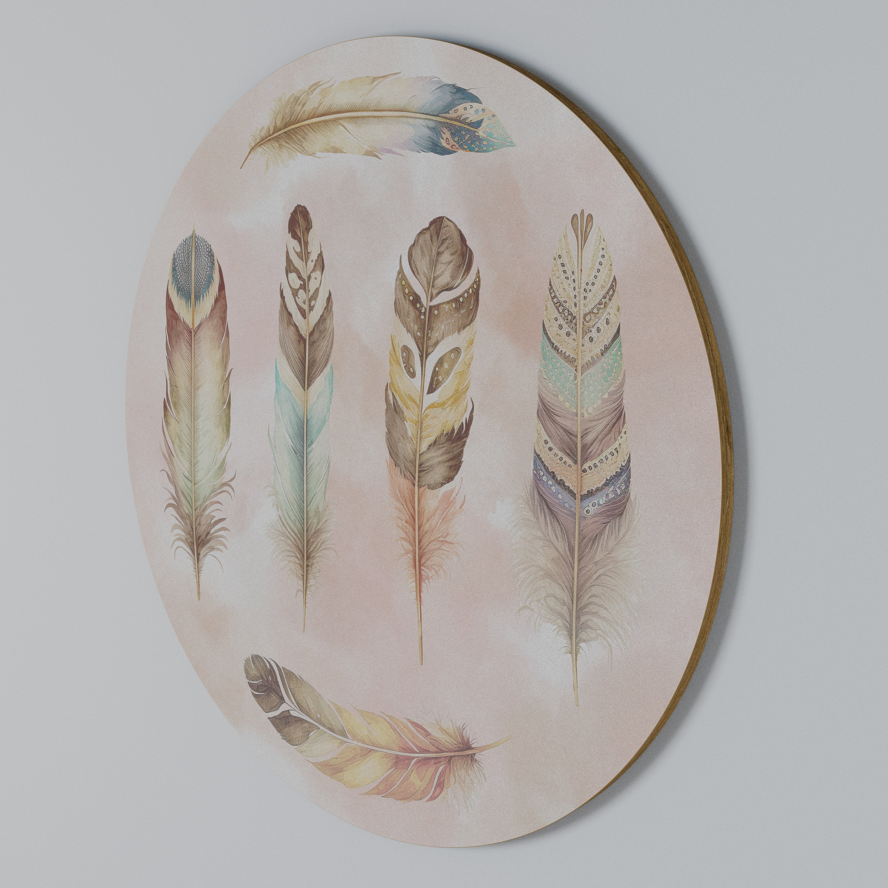 THE DELIQUESCE Round Wall Art