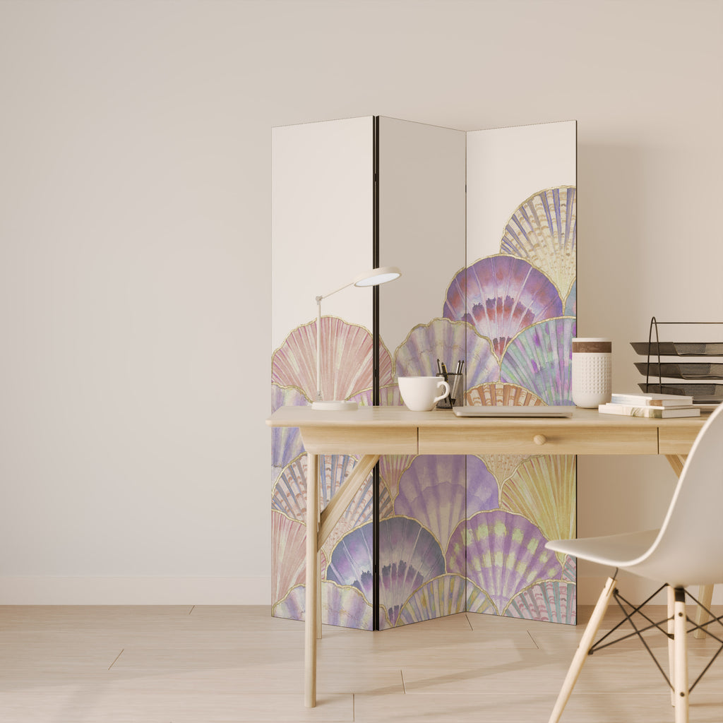 PASTEL OCEAN DREAMS 3-Panel Room Divider