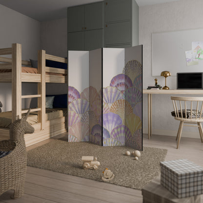 PASTEL OCEAN DREAMS 4-Panel Room Divider