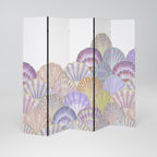 PASTEL OCEAN DREAMS 5-Panel Room Divider