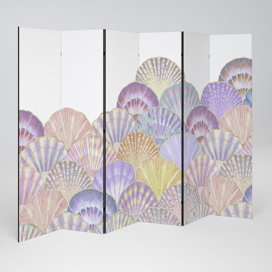 PASTEL OCEAN DREAMS 6-Panel Room Divider