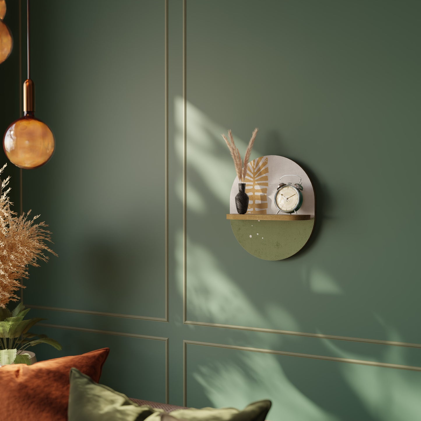 GREENERY WALK Art Shelf