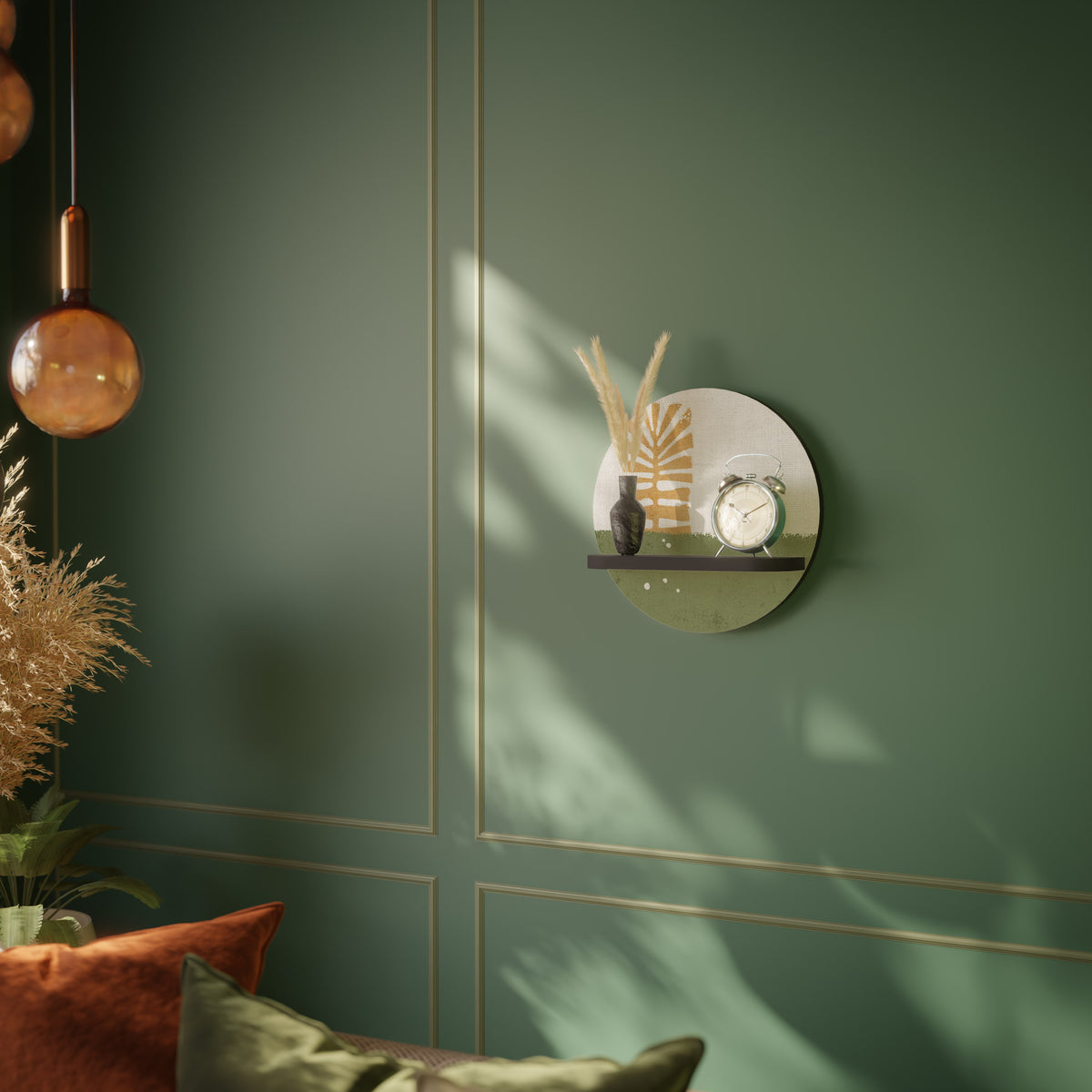 GREENERY WALK Art Shelf