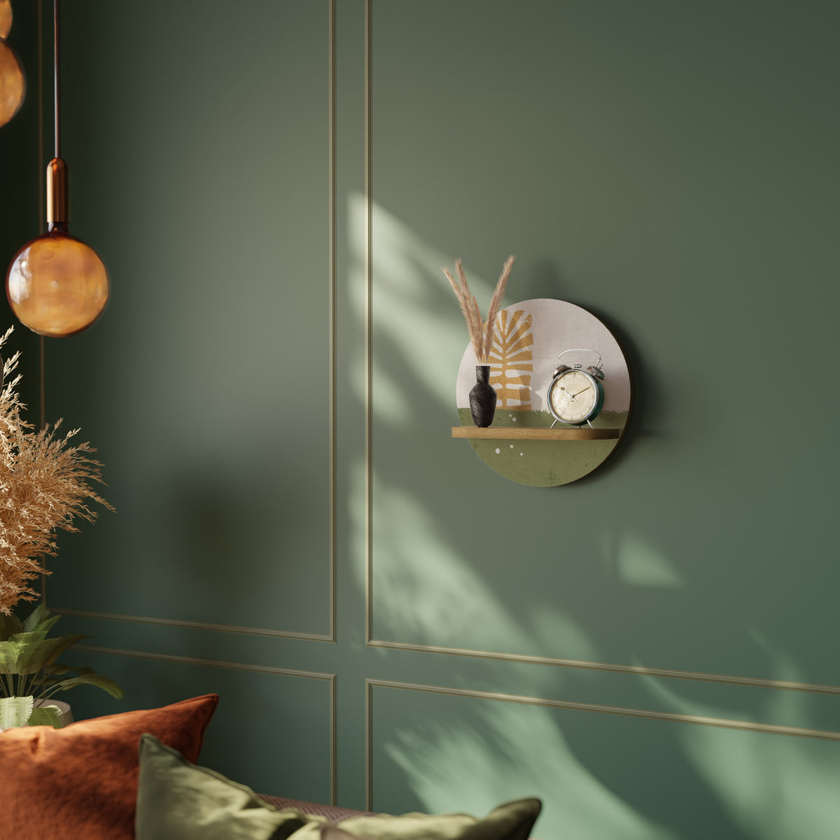 GREENERY WALK Art Shelf