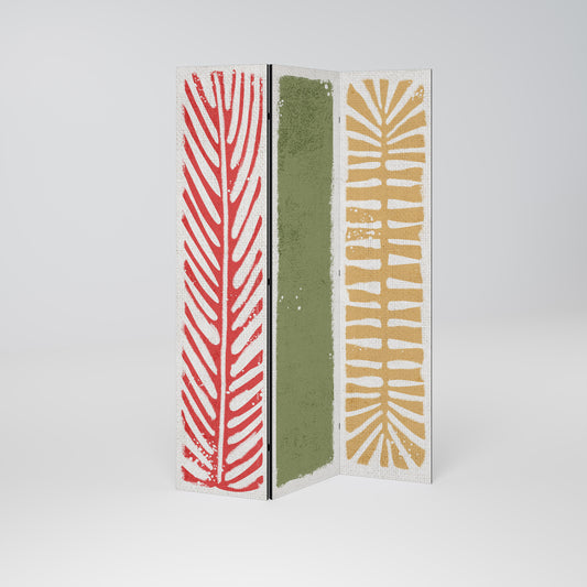 GREENERY WALK 3-Panel Room Divider