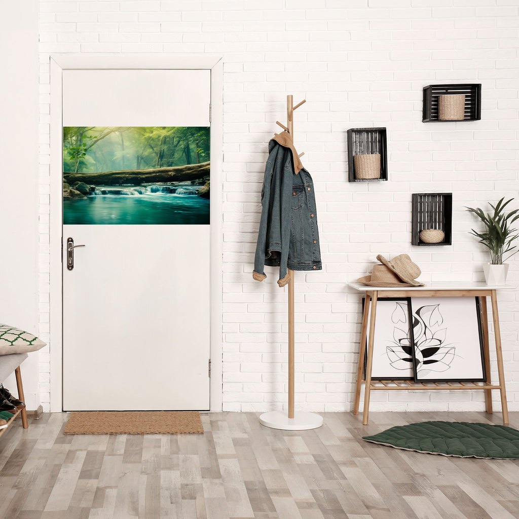 Affiche horizontale autocollante DREAMY WATERFALL GLIMMER