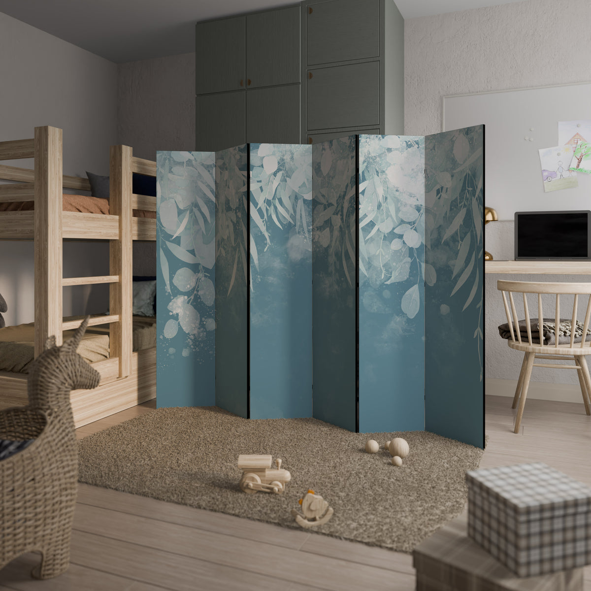 ELEGANT NATURES EMBRACE 6-Panel Room Divider