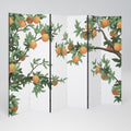 GORGEOUS ORANGE 6-Panel Room Divider