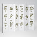 HERBAL FINESSE - ENG 6-Panel Room Divider