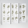 HERBAL FINESSE - DE 6-Panel Room Divider
