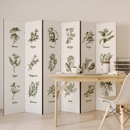 HERBAL FINESSE - IT 6-Panel Room Divider
