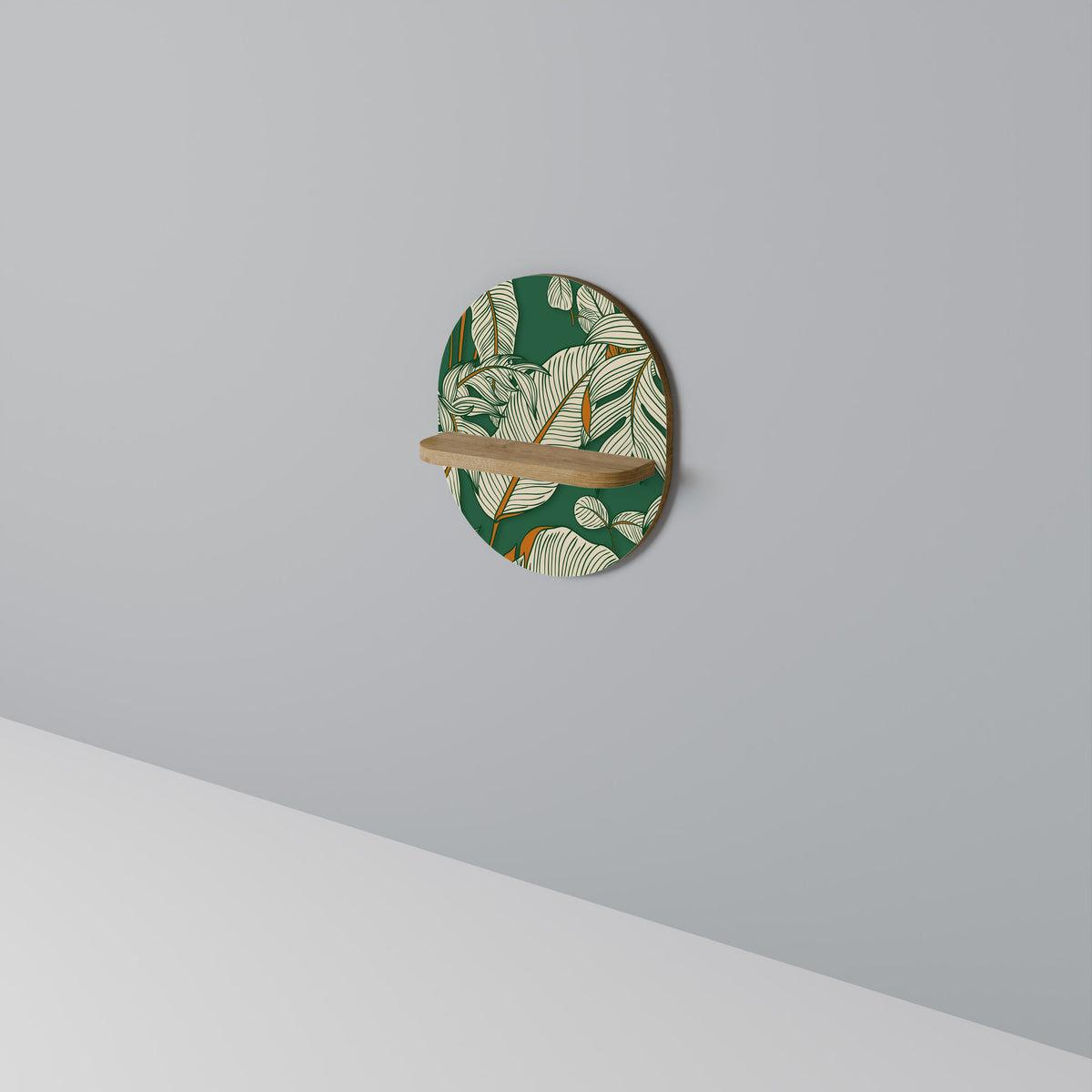 VERDANT PLEASURES Art Shelf