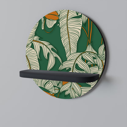VERDANT PLEASURES Art Shelf