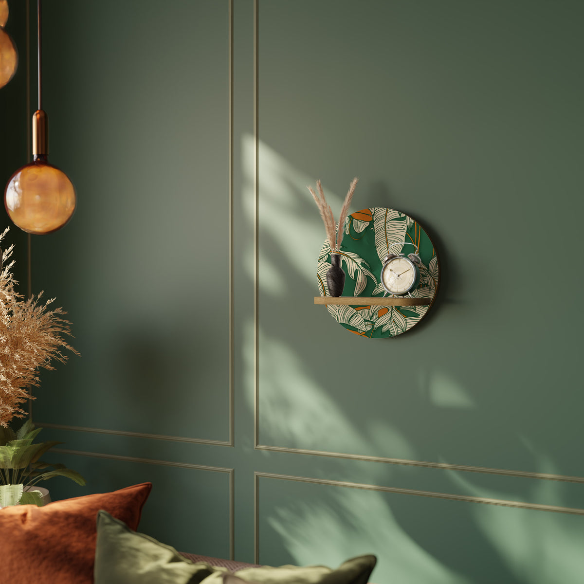 VERDANT PLEASURES Art Shelf