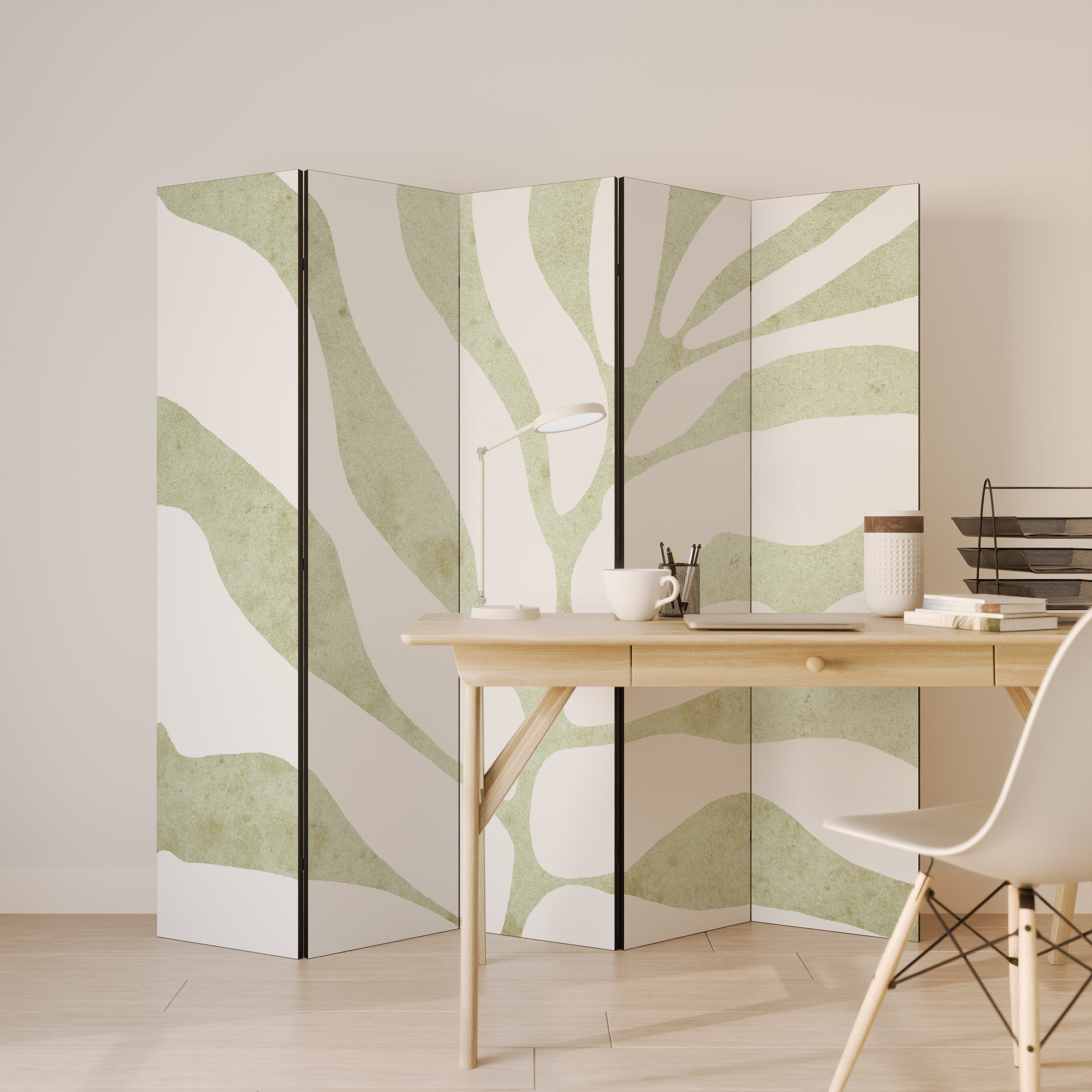 BOTANICAL SPARK 5-Panel Room Divider