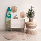 AQUA HELIX Surfboard Decorative Panel
