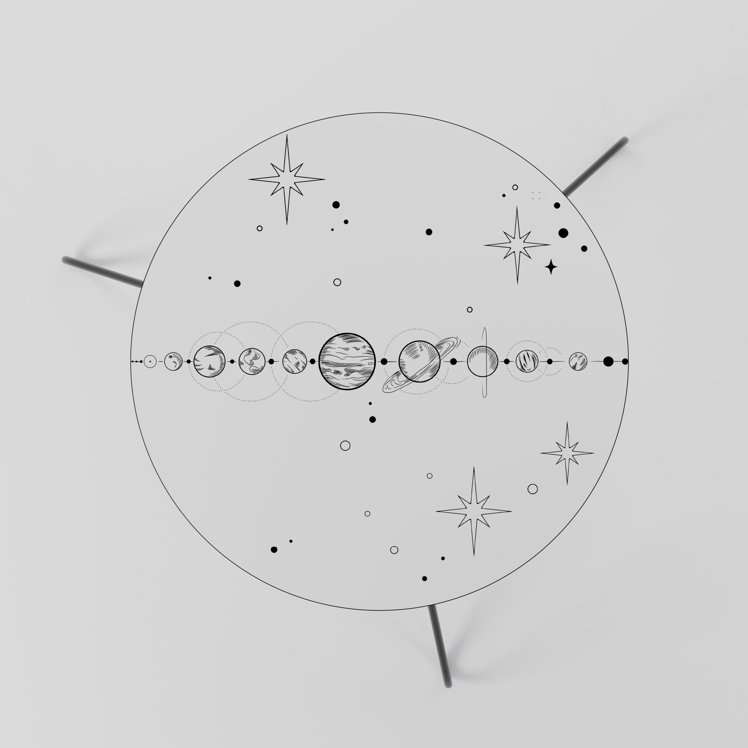 Table basse GALAXY OUTLINE 60