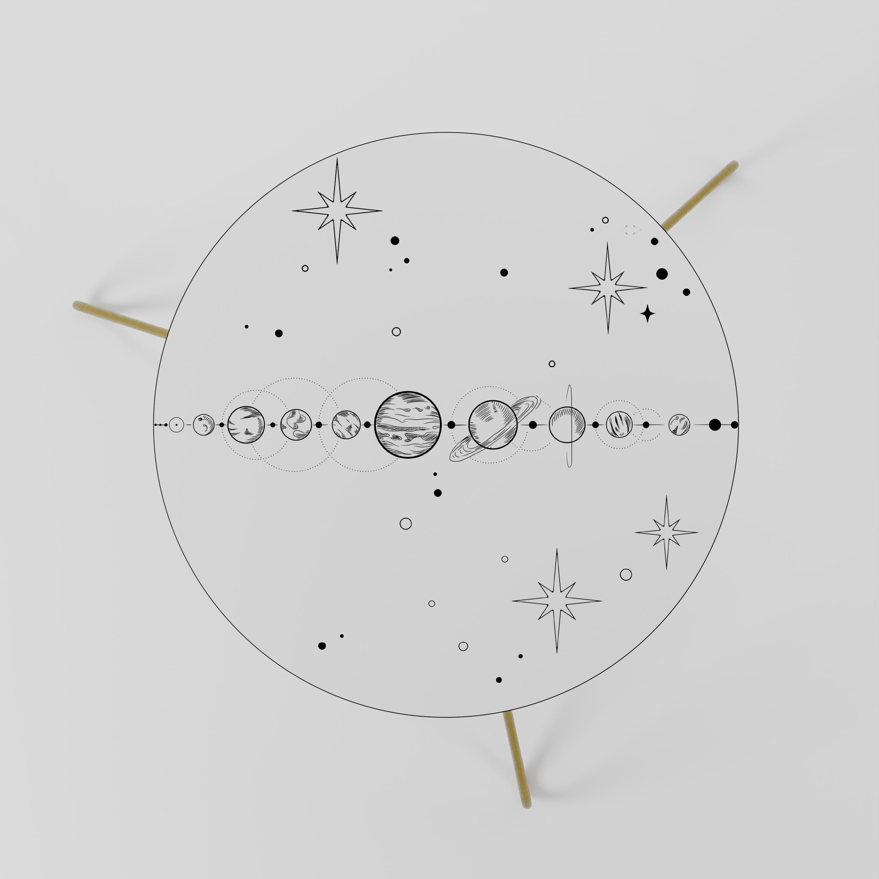 Table basse GALAXY OUTLINE 60