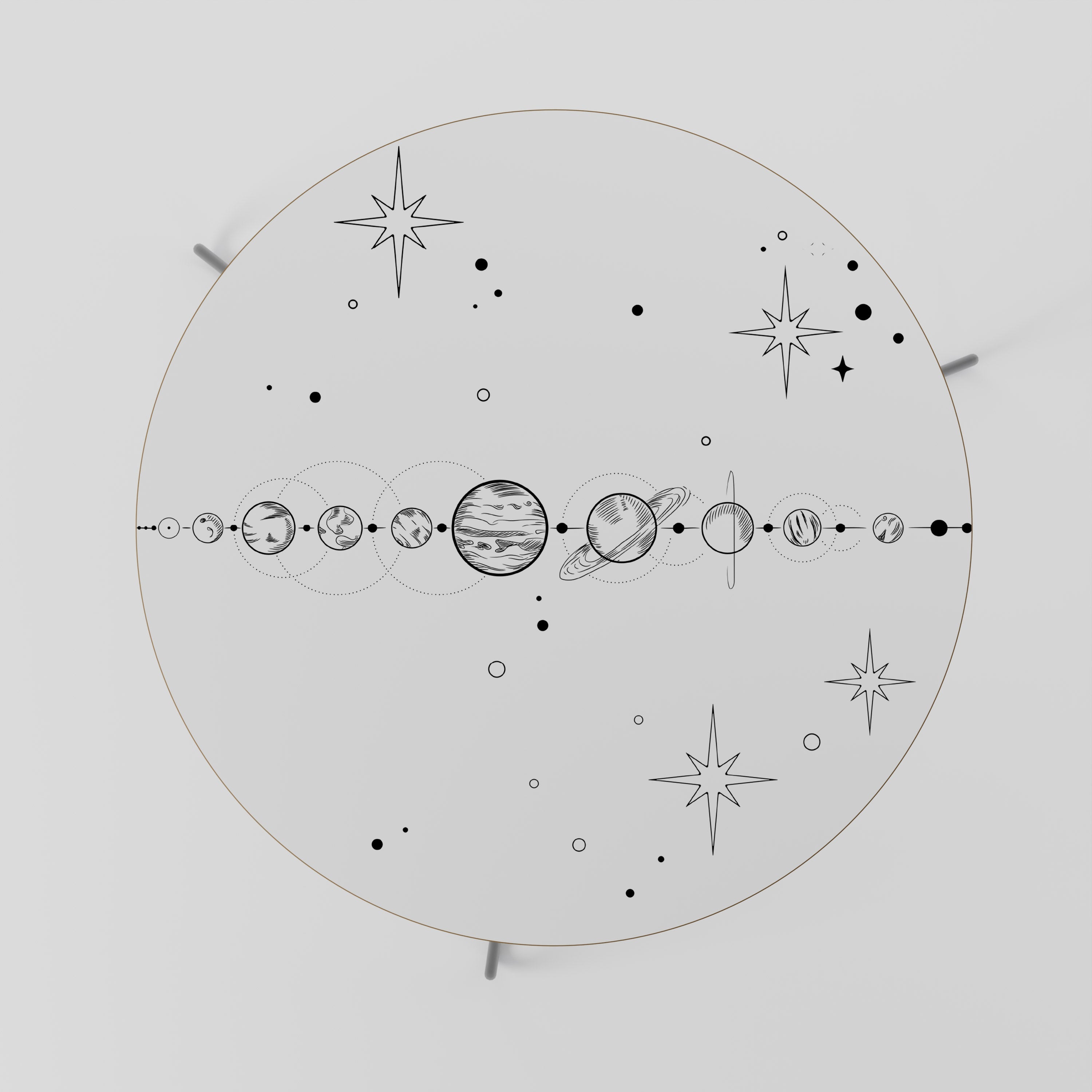 Table basse GALAXY OUTLINE 69