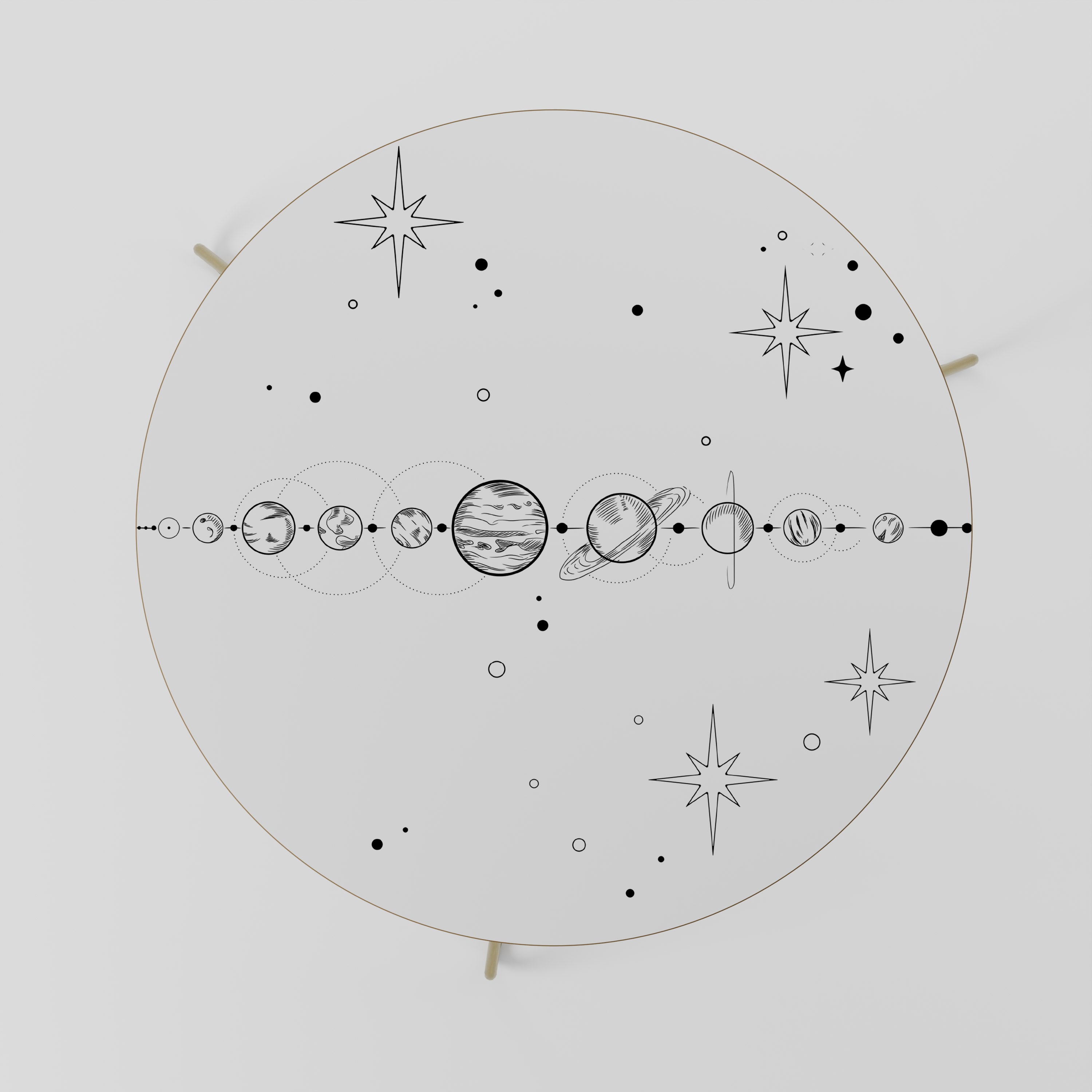 Table basse GALAXY OUTLINE 69