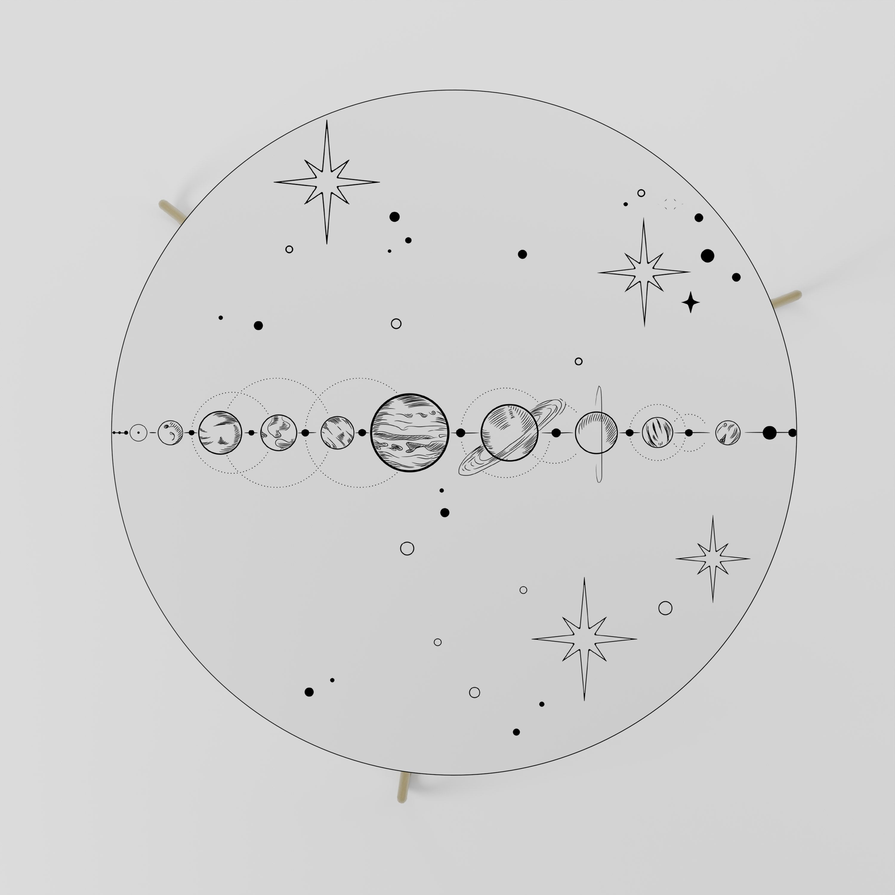 Table basse GALAXY OUTLINE 69