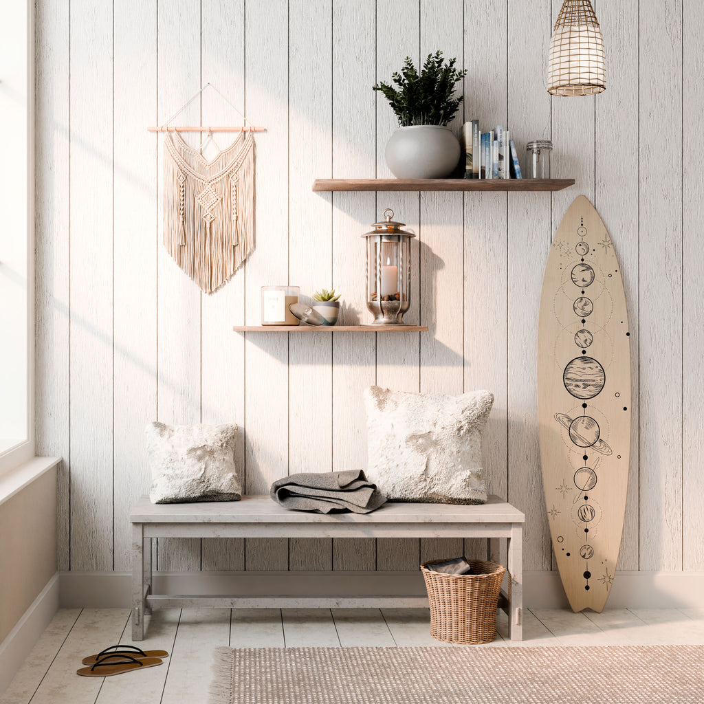 GALAXY OUTLINE Surfboard Decorative Panel