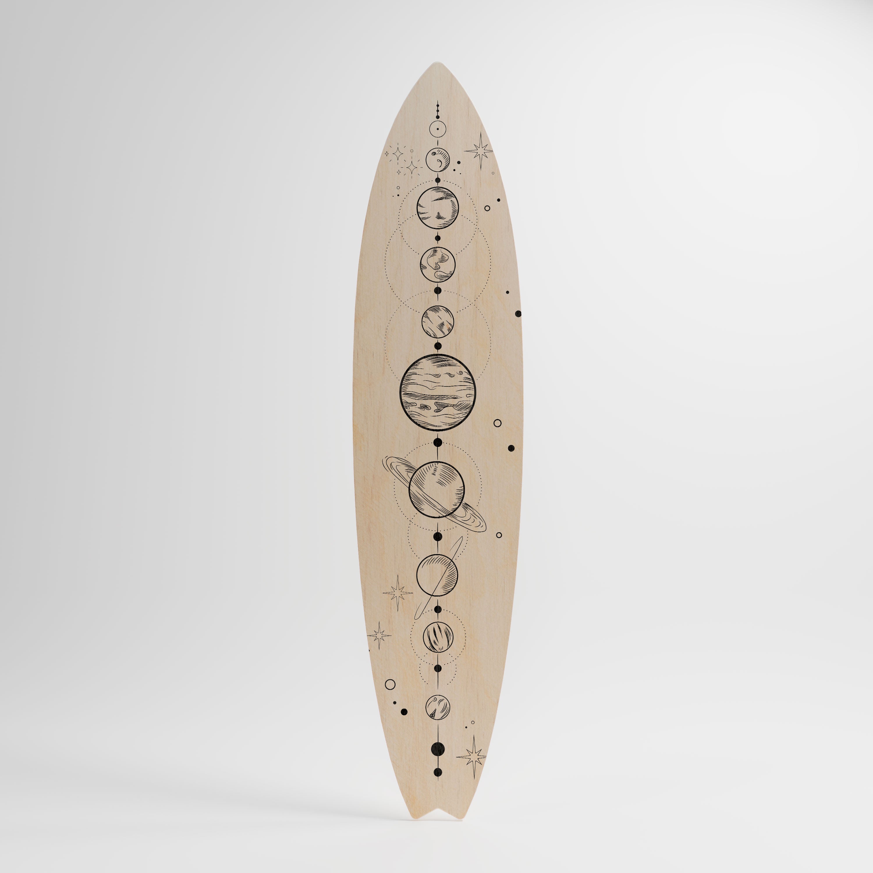 GALAXY OUTLINE Surfboard Decorative Panel