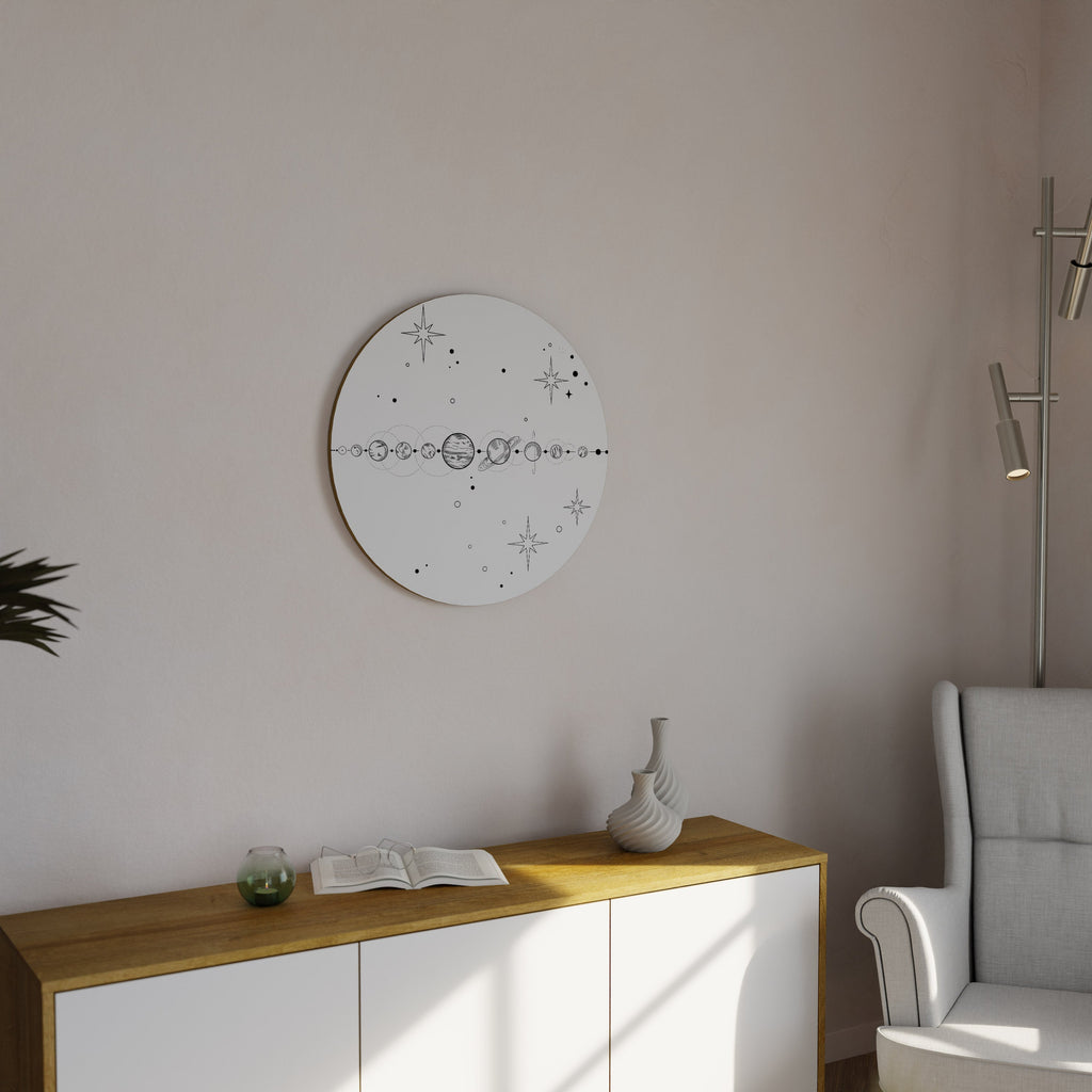 Décoration murale ronde GALAXY OUTLINE