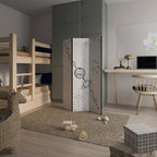 GALAXY OUTLINE 3-Panel Room Divider