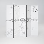 GALAXY OUTLINE 5-Panel Room Divider