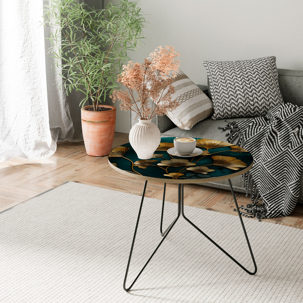 GOLDEN FLORA FANTASY Coffee Table