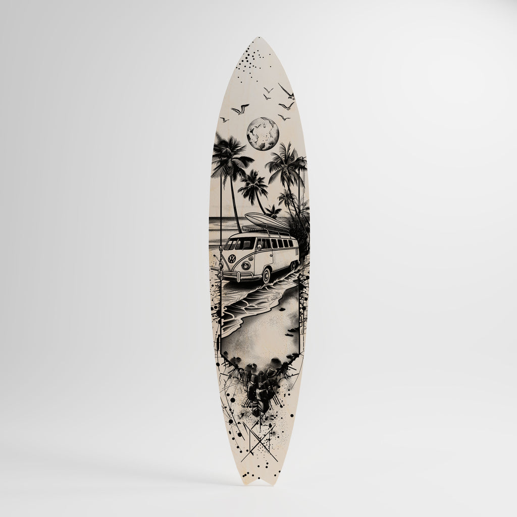 TRIPPY MEMORY Surfboard Decorative Panel