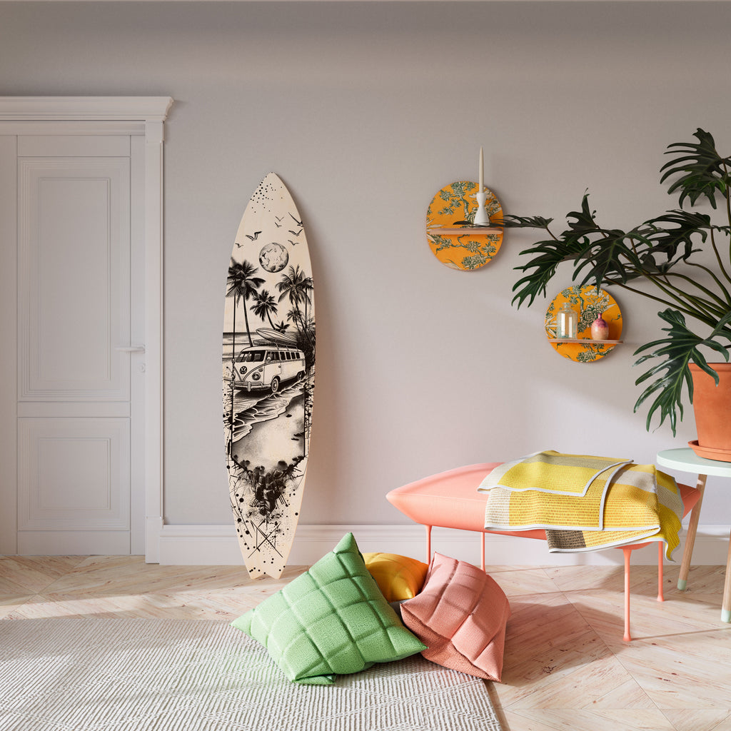 TRIPPY MEMORY Surfboard Decorative Panel