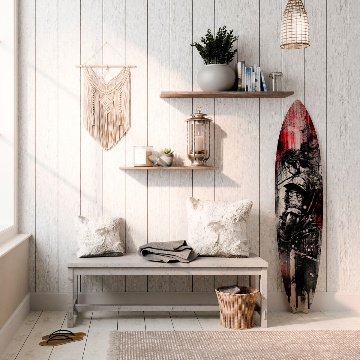 ARTIST ON THE EDGE Surfboard Decorative Panel