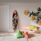 CRIMSON ECHO Surfboard Decorative Panel
