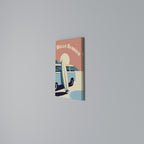 HELLO SUMMER Vertical Canvas Print