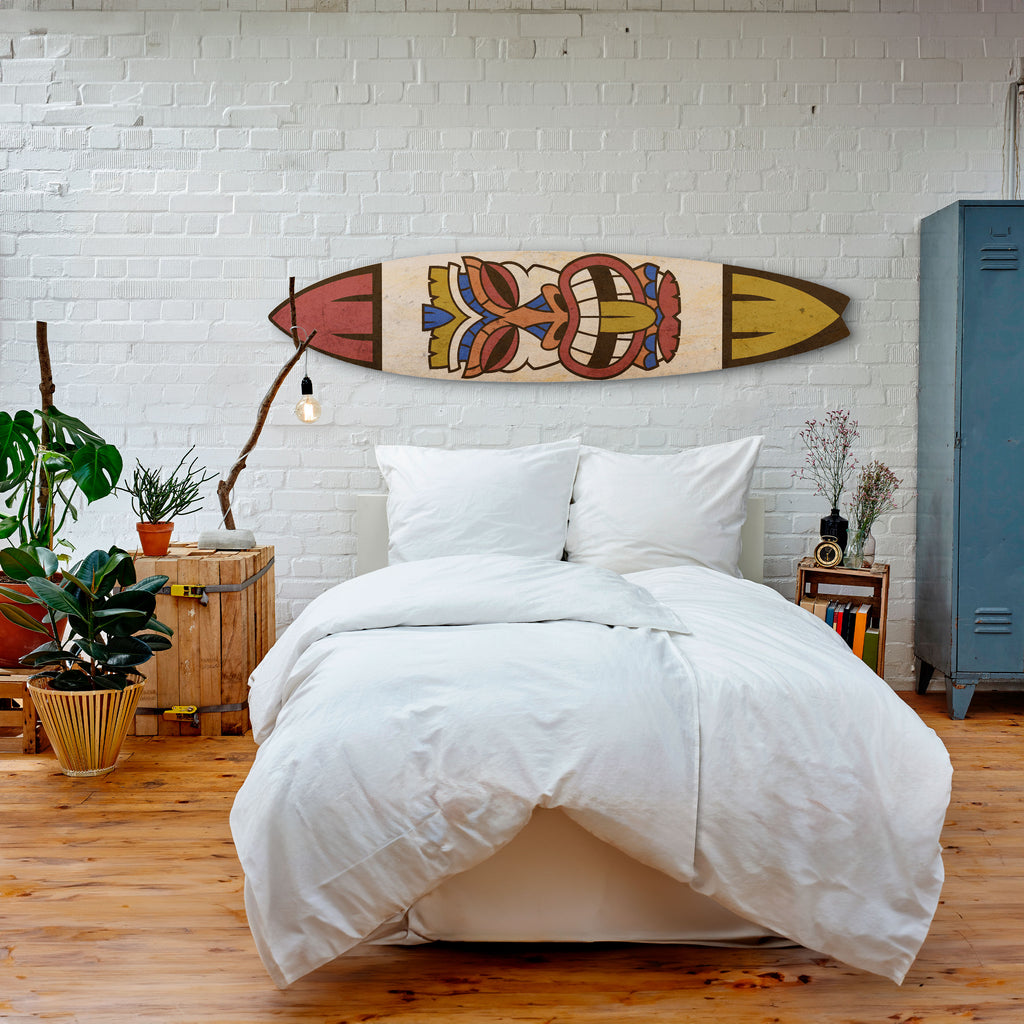 TOTEM TIKI Surfboard Decorative Panel