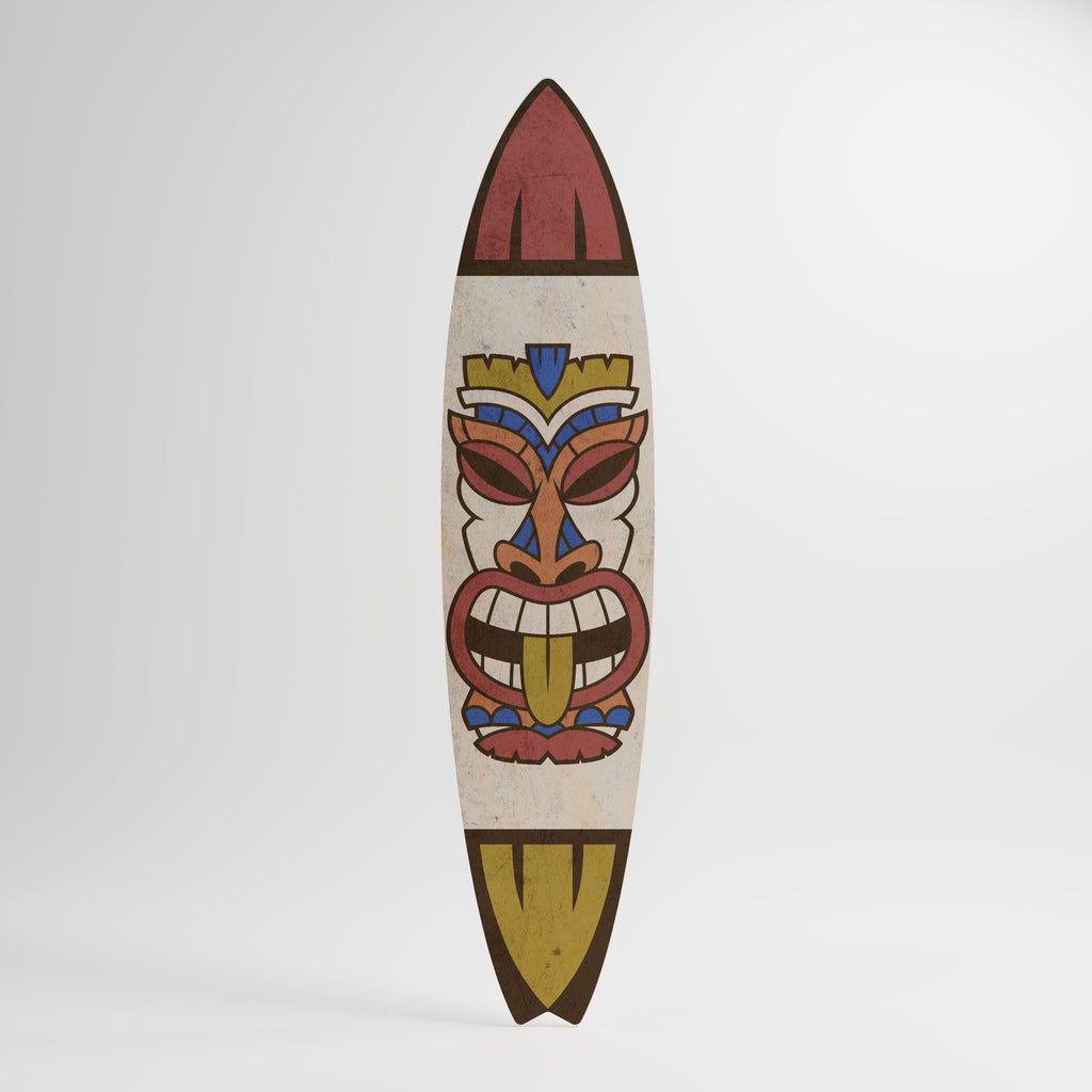 TOTEM TIKI Surfboard Decorative Panel
