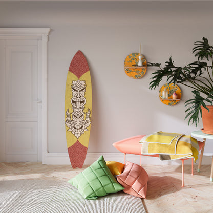 TIKI TOTEM Surfboard Decorative Panel