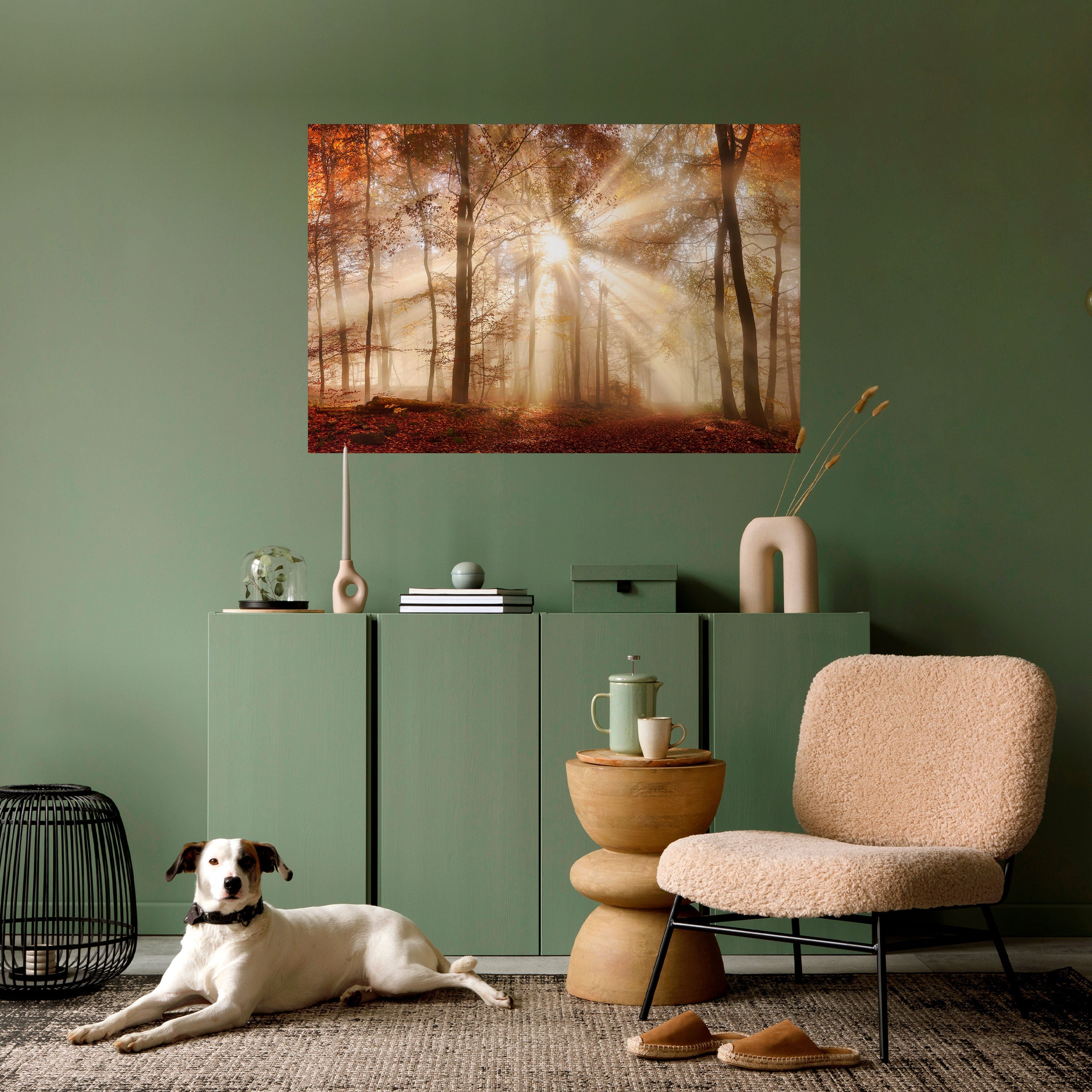 Affiche horizontale autocollante WHISPERS OF AUTUMN