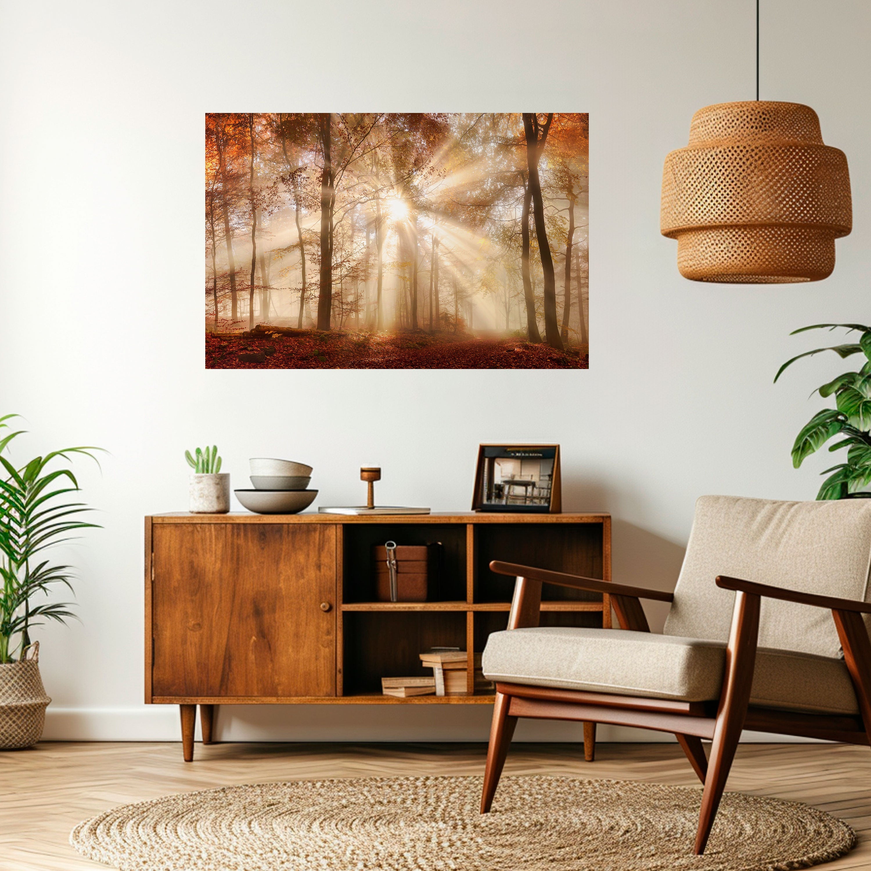 Affiche horizontale autocollante WHISPERS OF AUTUMN