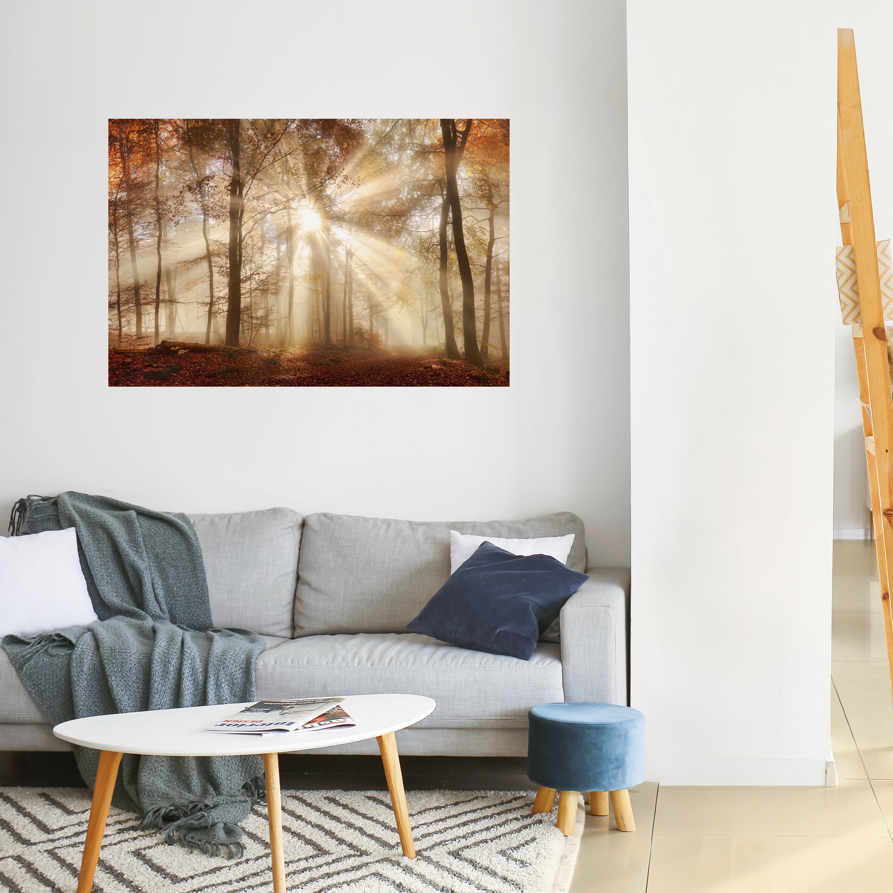 Affiche horizontale autocollante WHISPERS OF AUTUMN