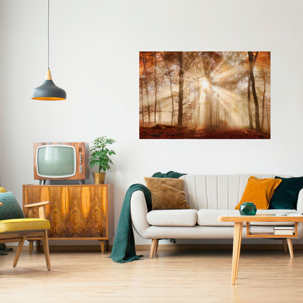 Affiche horizontale autocollante WHISPERS OF AUTUMN