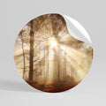 WHISPERS OF AUTUMN Peel and Stick Round Sticker