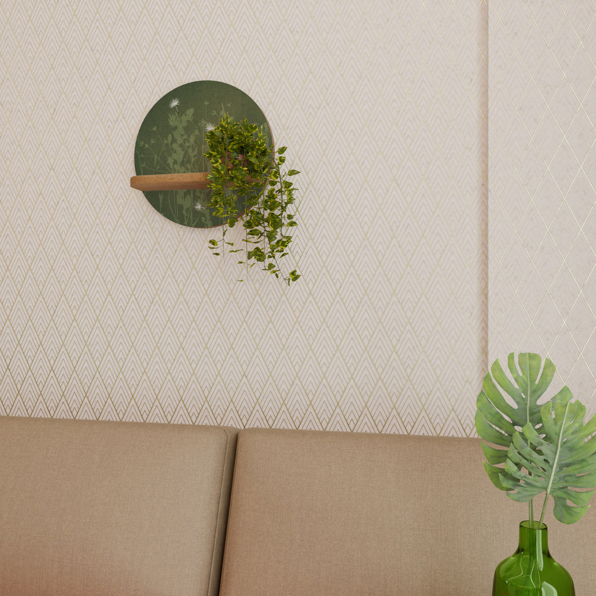 DANDELION HOLD Art Shelf